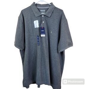 NEW Izod Cool FX Natural Stretch Advantage Performance Short Sleeve Polo XXL